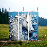 3D Horse 20 oz Tumbler